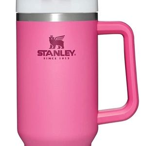 New with out tags 40 oz. Bright pink Stanley cup! 💗